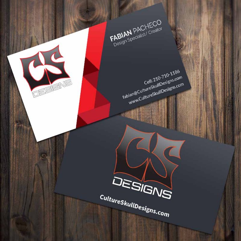 CS Designs Business Card